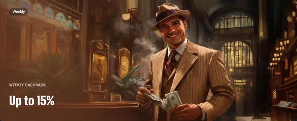 Weekly cashback conditions